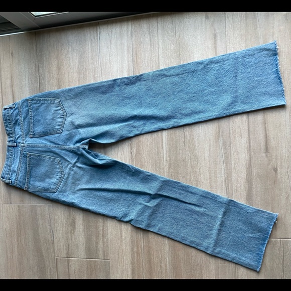 Source Unknown- Criss Cross Boyfriend Jeans - Picture 7 of 11